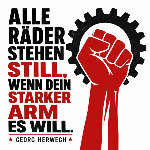 Tasse »Alle Räder stehen still, wenn dein...