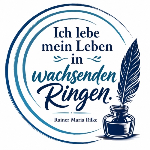 Tasse »Ich lebe mein Leben in wachsenden Ringen«