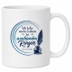 Tasse »Ich lebe mein Leben in wachsenden Ringen«
