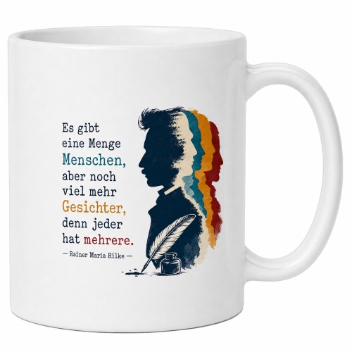 Tasse »Es gibt eine Menge Menschen«