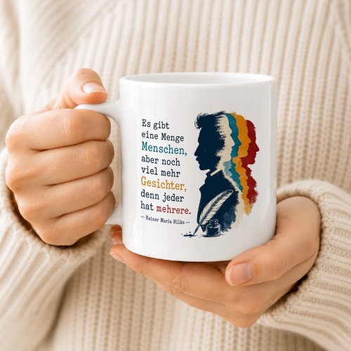 Tasse »Es gibt eine Menge Menschen«