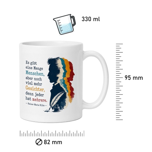 Tasse »Es gibt eine Menge Menschen«