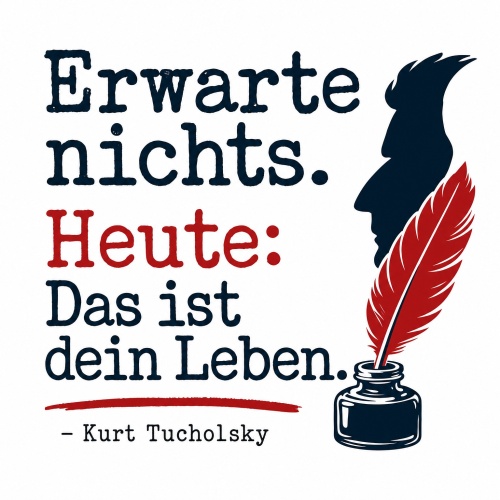 Tasse »Erwarte nichts. Heute: Das ist dein...