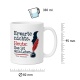 Tasse »Erwarte nichts. Heute: Das ist dein Leben.«