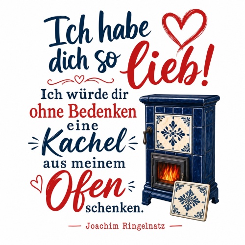 Tasse »Ich habe dich so lieb!« Ringelnatz...