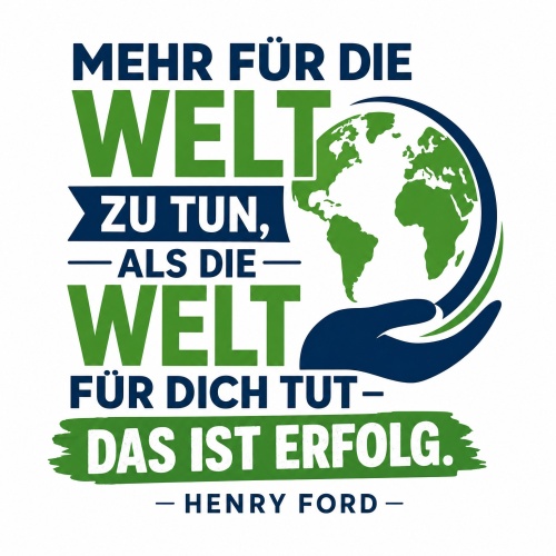 Tasse »Mehr für die Welt zu tun, als die...
