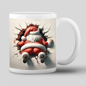 Tasse »Santa 3D«