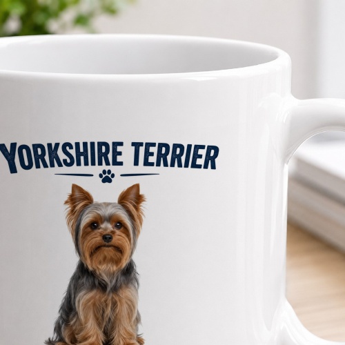 Tasse »Yorkshire Terrier – groß im Herzen«