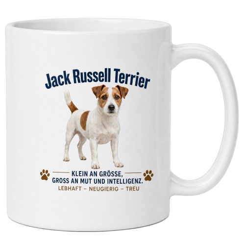 Tasse »Jack Russell Terrier – Klein an...
