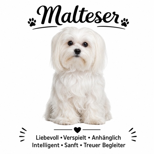 Tasse »Malteser – Liebevoll & treu«