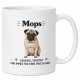 Tasse »Mops – liebevoll, verspielt & spaßig«