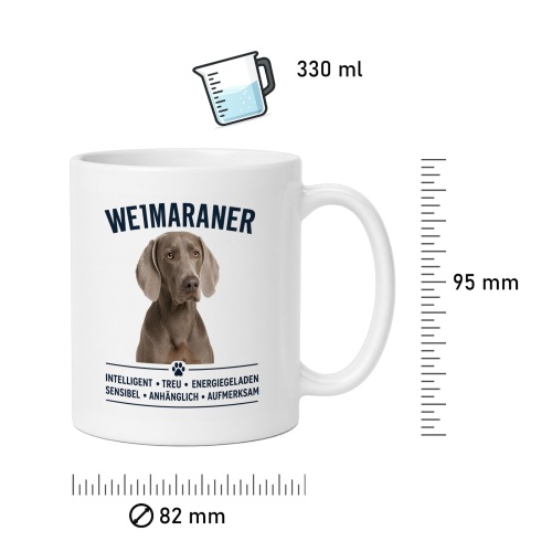 Tasse »Weimaraner – Lieblingshund«