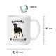 Tasse »Rottweiler – Loyal & Wachsam«