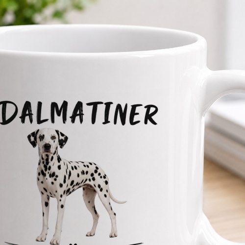 Tasse »Dalmatiner – Lebhaft, treu & liebevoll«