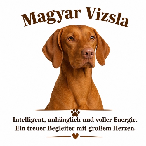 Tasse »Magyar Vizsla – treuer Begleiter«