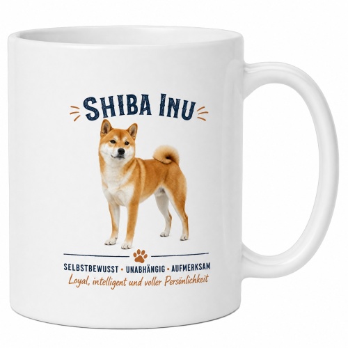 Tasse »Shiba Inu – Loyal &...