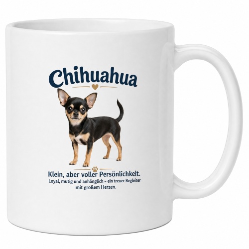 Tasse »Chihuahua – klein, aber voller...