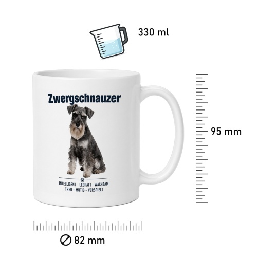 Tasse »Zwergschnauzer«