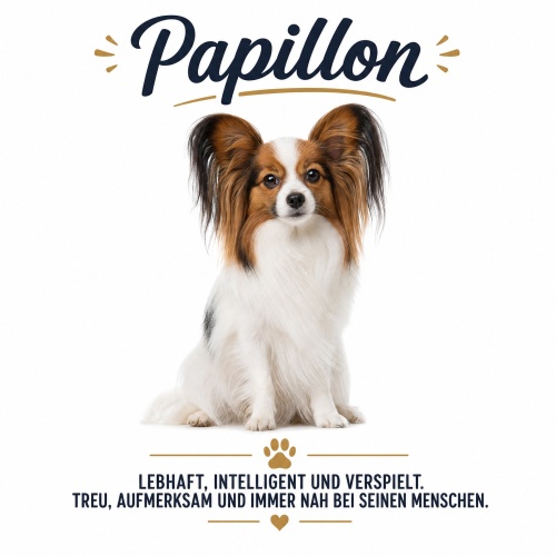 Tasse »Papillon – lebhaft & treu«