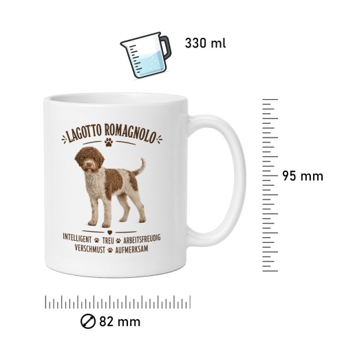 Tasse »Lagotto Romagnolo – treu & verschmust«