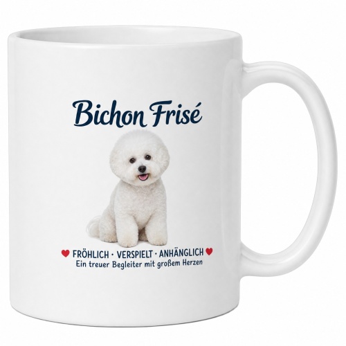 Tasse »Bichon Frisé – Ein treuer...