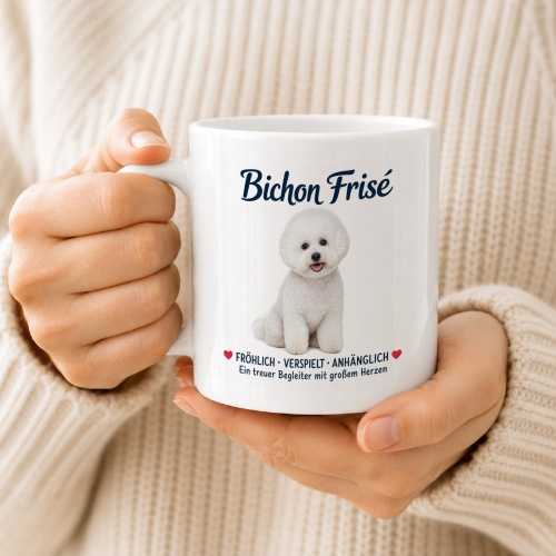 Tasse »Bichon Frisé – Ein treuer Begleiter«