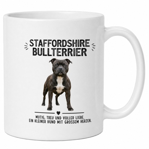 Tasse »Staffordshire Bullterrier«
