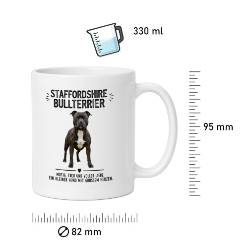 Tasse »Staffordshire Bullterrier«