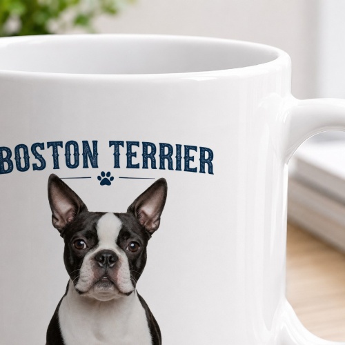 Tasse »Boston Terrier – Lebhaft, freundlich, intelligent«