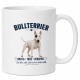 Tasse »Bullterrier – Mutig • Treu • Verspielt«