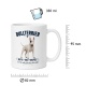 Tasse »Bullterrier – Mutig • Treu • Verspielt«