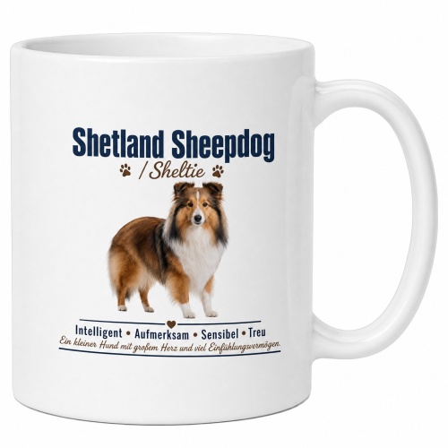 Tasse »Shetland Sheepdog / Sheltie«