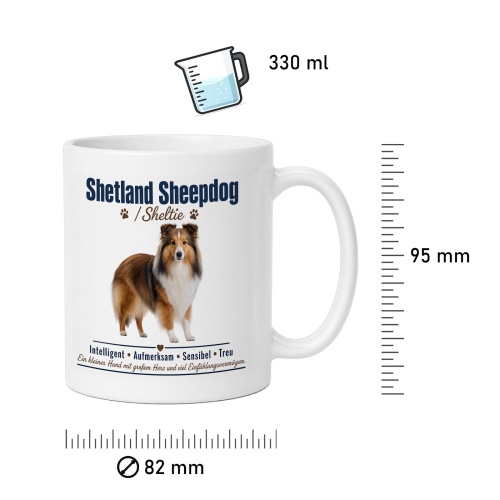 Tasse »Shetland Sheepdog / Sheltie«