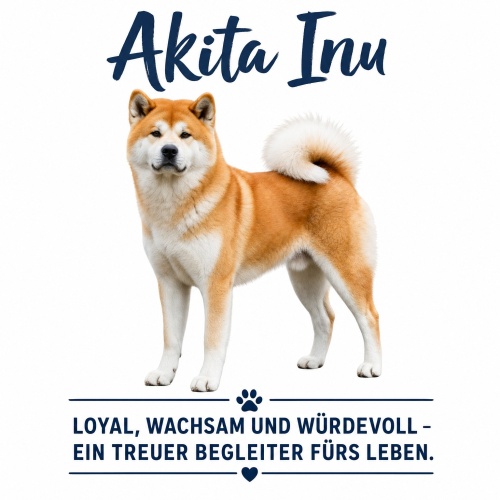 Tasse »Akita Inu – loyal &...