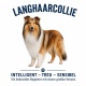 Tasse »Langhaarcollie – Intelligent, treu, sensibel«