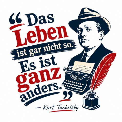 Tasse »Das Leben ist gar nicht so. Es ist ganz...