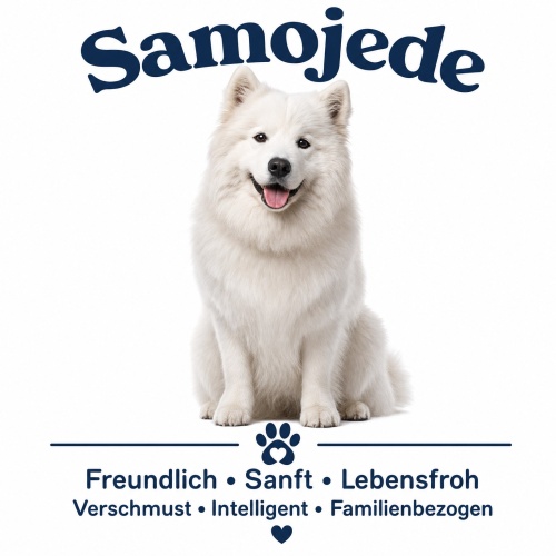 Tasse »Samojede – freundlich &...