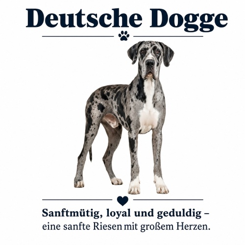 Tasse »Deutsche Dogge – sanfte Riesen mit...