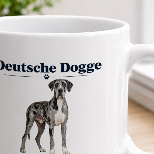 Tasse »Deutsche Dogge – sanfte Riesen mit Herz«