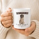 Tasse »Bernhardiner – Sanftmütig. Treu. Geduldig.«