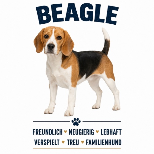 Tasse »Beagle – freundlich & treu«
