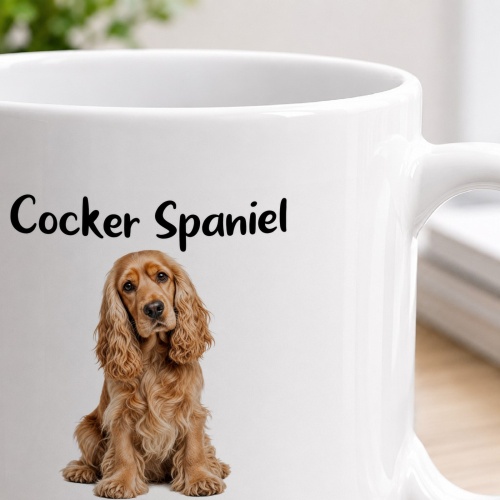 Tasse »Cocker Spaniel – ein Herz auf vier Pfoten«