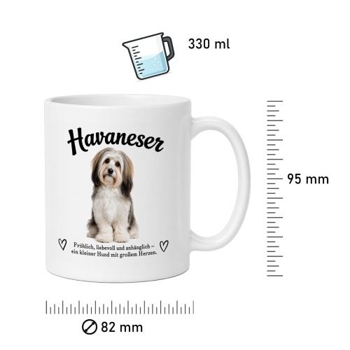 Tasse »Havaneser – ein kleiner Hund mit Herz«