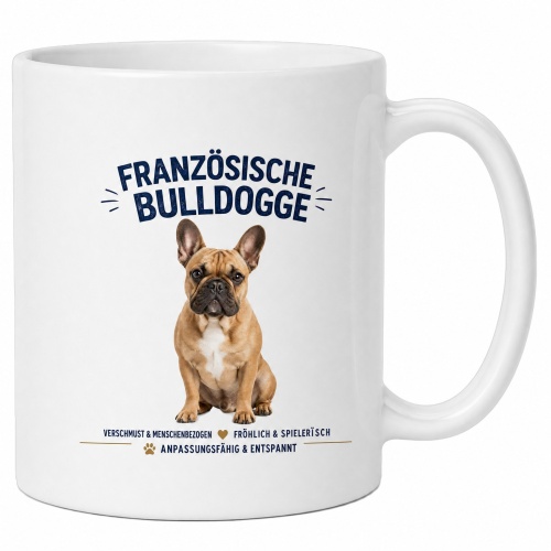 Tasse »Französische Bulldogge«