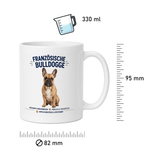 Tasse »Französische Bulldogge«