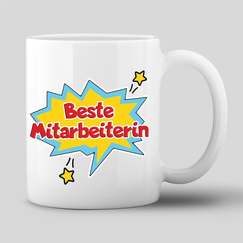 Tasse "Beste Mitarbeiterin"