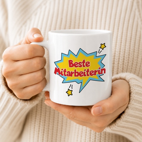 Tasse »Beste Mitarbeiterin«