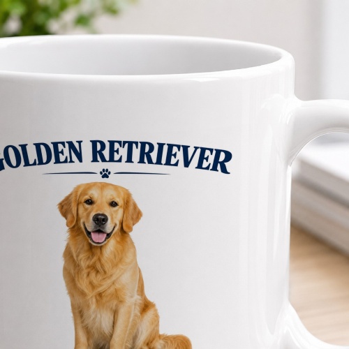 Tasse »Golden Retriever – Freundlich, intelligent, treu«
