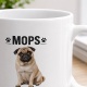 Tasse »Mops – verspielt & treu«