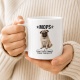 Tasse »Mops – verspielt & treu«